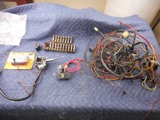 LOT Porsche 911 Interior Wiring Harness Turn Signal Switch Controls Fuse Block picture