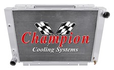 Super Champion 4 Row All Aluminum Radiator for 1960 1961 1962 1963 Ford Galaxie picture