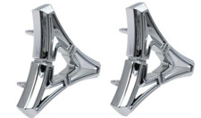 OER Zinc Diecast Fratzog Quarter Panel Emblem Set For 1968 Dodge Coronet Models picture