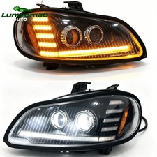 For 2004-2013 Freightliner M2 106 112 LED Headlights Projector Headlamps LH+RH picture