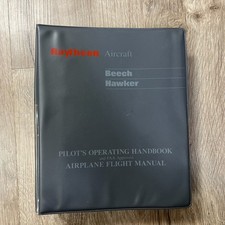 Beech 95-B55 Pilot's Operating Handbook Hawker picture