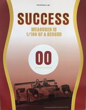 Porsche RS Spyder LMP2 Winner 2006 American Le Mans Series Original Car Poster picture