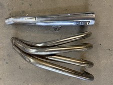 1977-80 Kawasaki KZ650 Vance & Hines 4-1 Chrome Exhaust Megaphone 13029 picture
