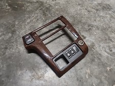 2001-2004 Nissan Pathfinder Infiniti QX4 Dark Wood Center Dash Radio Trim Bezel  picture