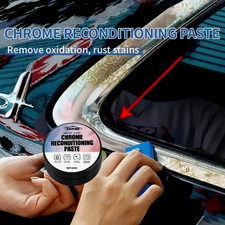 1pc Chrome Restoration Paste Oxidation Remover for Trim & Emblems with Sponge picture