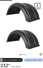 Truck Fenders 16.5 Inches 2 PCS Brand New High Quality picture