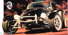 1996/1997 PANOZ ROADSTER SPEC SHEET/Brochure/Catalog picture