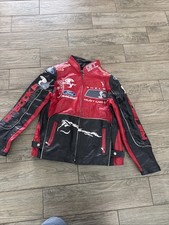 Rare Vintage Shelby Cobra GT-500 Leather Jacket Circa 1968-70Large Full Zip picture
