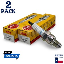 2 NGK Spark Plug - For XV Virago Yamaha Motorcycle picture
