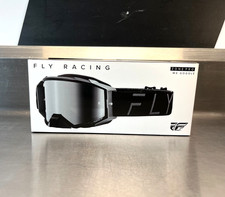 Fly Racing Zone Pro Adult Goggle in Black Mirror / Smoke Lens 37-51908 picture
