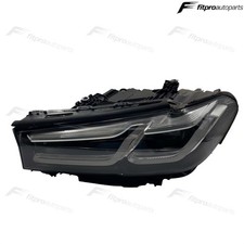 Full LED Adaptive Left Black HEADLIGHT For 2021-22 BMW 5 SERIES 530I 540 550 G30 picture