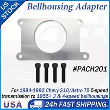 For Chevy 1955 & up Bellhousing to S10 T5 Adapter 1984-92 5 Speed Astro PACH201 picture