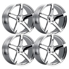 (Set-4) Replica Tech RT-1 20x11 5x115 22mm Chrome Wheels Rims 20 Inch picture