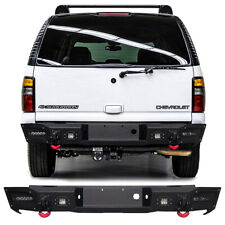 Fit 2000-2006 Chevy Suburban 1500/2500&Tahoe Rear bumper W/Lights&D-Rings picture