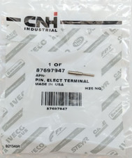 QTY 6 | CNH New Holland Electric Terminal Pin For Tractors & Equipment 87697947 picture