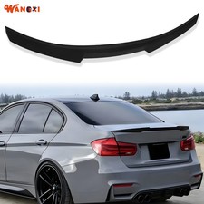 Fits 2006-2011 BMW E90 3 Series 328i 335 M3 Rear Trunk Spoiler Wing Matte Black picture