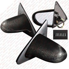 For 94-01 Acura Integra 2 Door DC2 Spoon Style Carbon Fiber Power Side Mirror picture