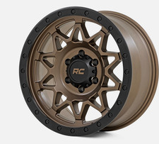 S&D  Rough Country 78 Series Wheel 18x9 (6x135) Satin Bronze/Black   SET OF 5 picture