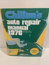 Vintage 1976 Chilton's auto repair manual (1969 -1976 American Cars) picture