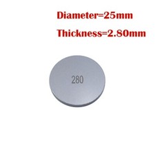 25mm Valve Shim Thickness 2.80mm for Honda CB CBX Yamaha FJ TT XVZ Triumph ALL picture