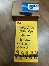 NOS Allan Jervis Brass Tiller Rope Guides 1.25