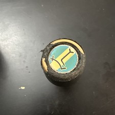 Vintage DETOMASO PANTERA SHIFT KNOB AND EMBLEM Leather picture