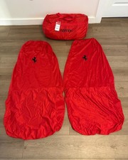 Genuine Ferrari FF OEM Car Cover & Seat Protection Kit Red w/ Storage Bag picture
