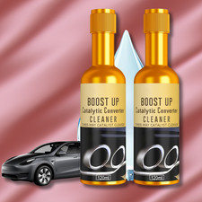 2PCS Boost Up Vehicle Engine Catalytic Converter Cleaner Cleaning Multipurpose picture