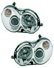 For 2006-2009 Mercedes Benz CLK Headlight HID Set Driver and Passenger Side picture