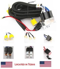 For Dual High Low Beam Headlight Relay Wiring Harness H4/9003 High Heat Ceramic picture