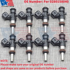 8X Fuel Injectors fit Bosch Long Nozzle E85 LS3 LS7 LSA EV14KT 0280158040 980cc  picture