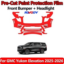 8.5Mil PreCut Front Bumper PPF Kit Film For GMC Yukon Elevation 2025-2026 picture