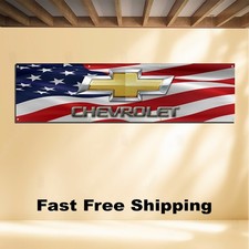 CHEVROLET 2'X8' BANNER FLAG CHEVY picture