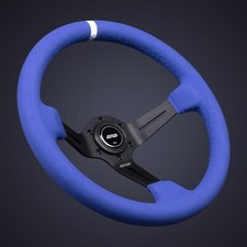 DND Performance Interior Full Color Alcantara Race Wheel 350mm (Blue) picture