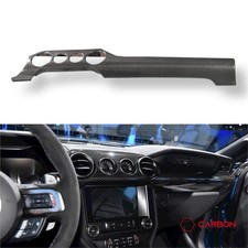 Hard Carbon Fiber Dashboard Cover For Mustang 2015-2023 picture