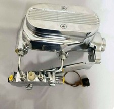 Chrome Ball Milled Master Cylinder & Disc / Disc Proportioning Valve Brake Kit picture
