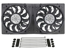 Derale Electric Cooling Fan HO RAD Dual 13 in Fan 12V 28.625 x 13.875 in 16928 picture