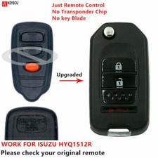 Upgraded for HONDA ISUZU KEYLESS REMOTE ENTRY KEY FOB ALARM TRANSMITTER HYQ1512R picture