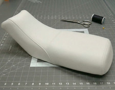 Honda TRX 300EX Seat Cover For 1993 To 2007 Models White  Vinyl Seat Cover picture