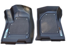 2019-2026 GMC Sierra CREW CAB Factory Front & Rear Liners DARK ATMOSPHERE OEM GM picture