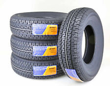 4PC Trailer Tires ST225/75R15 Free Country Radial 10 Ply LR E w/Scuff Guard picture