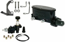 Wilwood Black Tandem Master Cylinder 1 1/8 Bore Combination Proportioning Valve picture