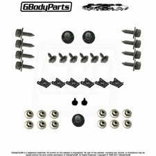 81-87 Regal GrandNational FRONT & REAR Bumper Fillers Screw HARDWARE INSTALL KIT picture