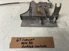 1966 1967 DODGE CORONET NON AC HEATER CONTROLER W/ WORKING FAN SWITCH OEM CABLES picture