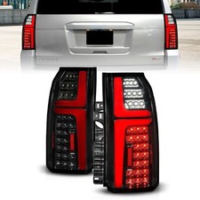 Anzo 311468 Black Smoke Sequential LED Tail Lights For 2015-2020 Tahoe Suburban picture