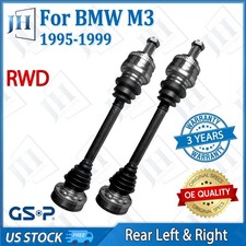 OE Rear Pair CV Axle Shaft Set For 1995 96 97 98 99 BMW M3 L6 3.0L 3.2L RWD picture