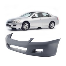 2006-2007 Honda Accord Sedan Hybrid EX LX SE Primed Front Bumper Cover HO1000235 picture