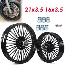 21x3.5 + 16x3.5 Front Rear Wheels Rims For Yamaha XVS650 V-star VSTAR 650 1100 picture