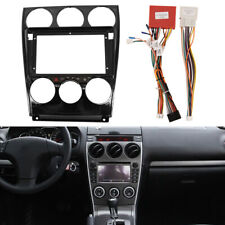 For 2004-2016 Mazda 6 Stereo Radio Double Din Install Dash Panel Kit Harness picture
