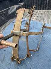 Rare Early Teens Tandem Seat, Attachment, original Nickel picture